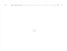 Tablet Screenshot of depicolzuane.com